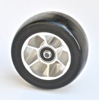 Колесо со стопорным механизмом W9848C  переднее колесо для классических асфальтовых лыжероллеров серий 9848