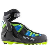Лыжероллерные ботинки SPINE SNS Skiroll Skate Pro (7) (синий/черный/салатовый)