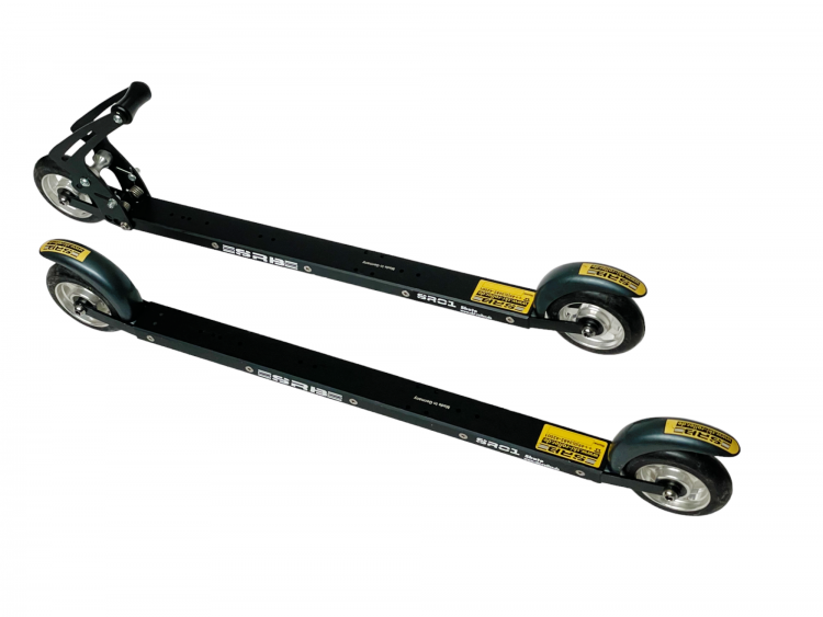 Лыжероллеры для конькового хода SRB SR01 c тормозом с колесом 100 мм PREMIUM 