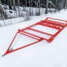Борона для прокладки лыжни для конькового хода и снегоходных трасс SNOWPRO модель 2025 года 